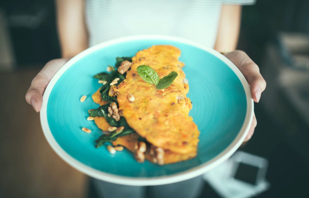 Omelet Deluxe as weight loss breakfast idea