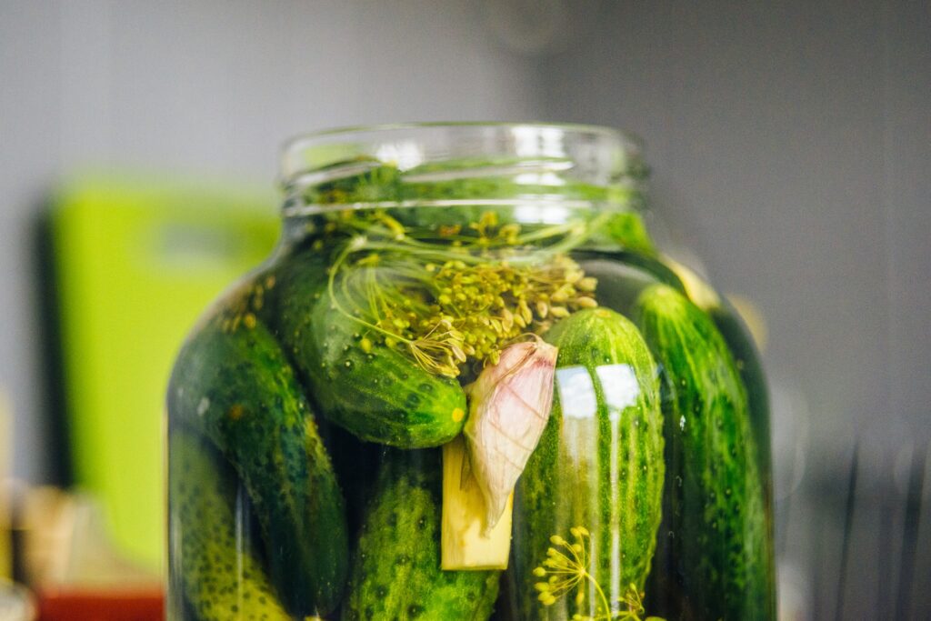 Pickles to eat as fermented food for weight loss