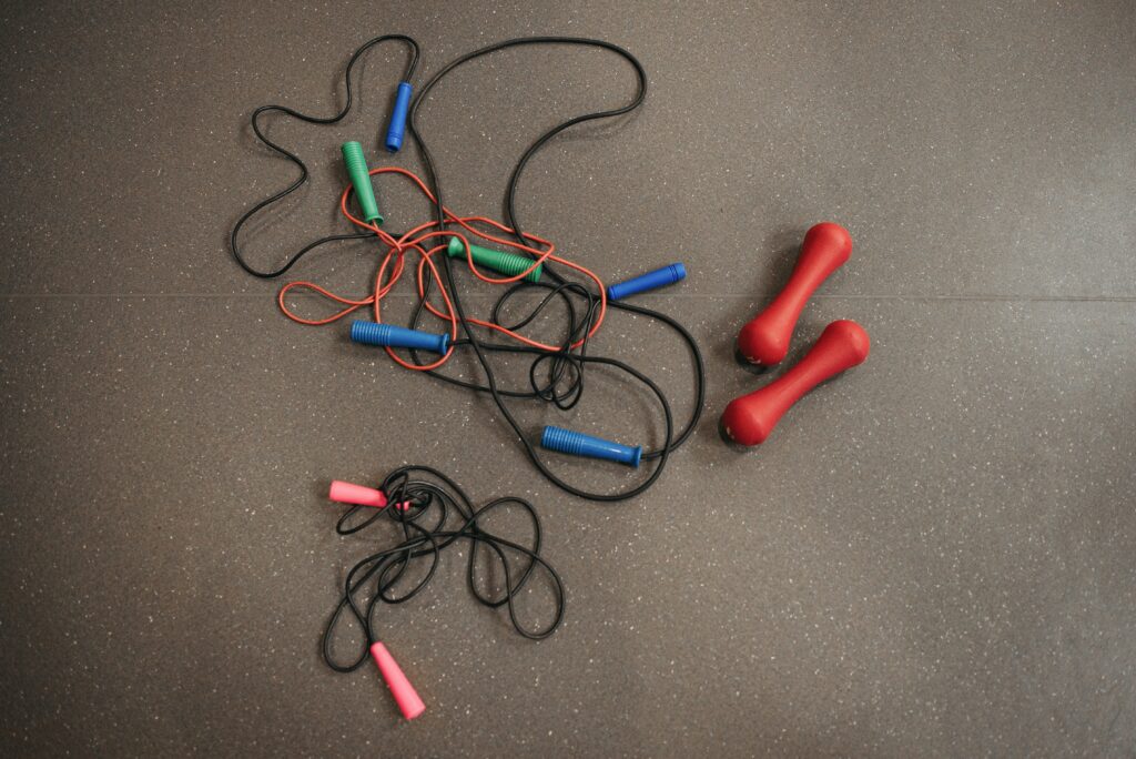 Jump ropes to build muscle