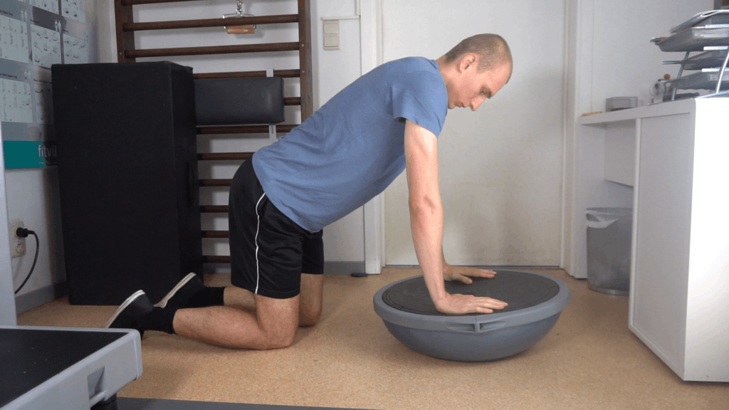 How to do an Bosu Ball pushup