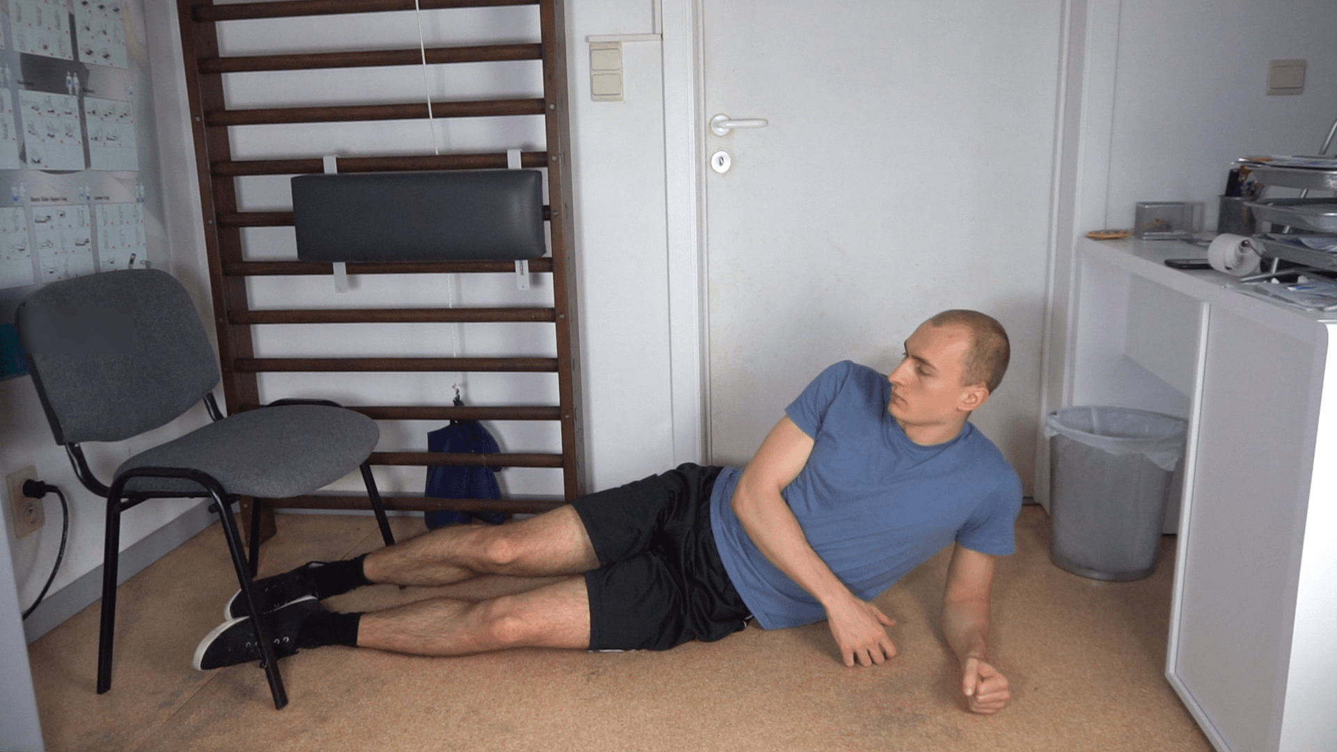 How to do a feet elevated side plank