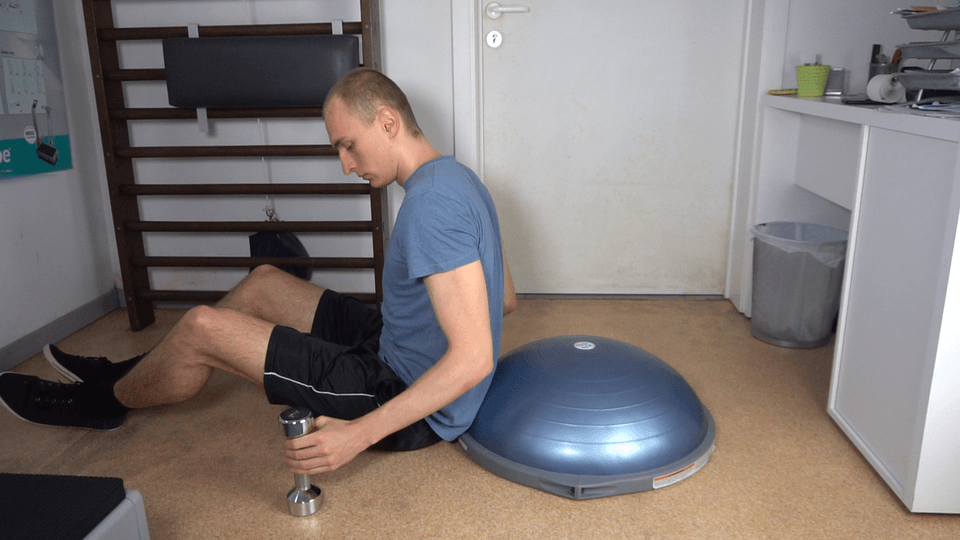 How to do a Bosu chest fly