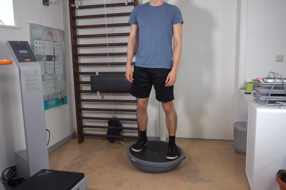 Standing On A Bosu Ball How To, Which Side,...