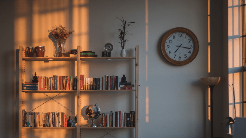 House clock with sleep time
